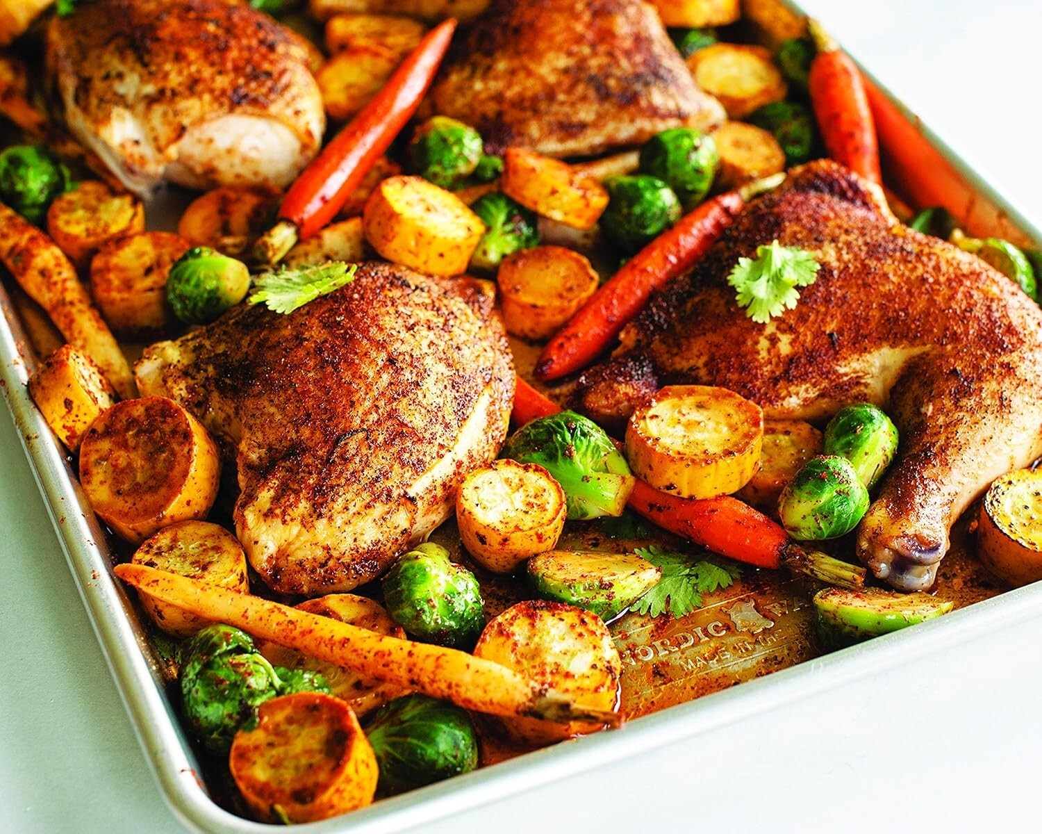 Naturals Extra-Large Baking Sheet Set - 2 Pack Aluminum Bakeware, 21''x15''