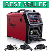 Load image into Gallery viewer, 250A 6-in-1 MIG Welder - Professional Aluminum Welding Machine with Accessories