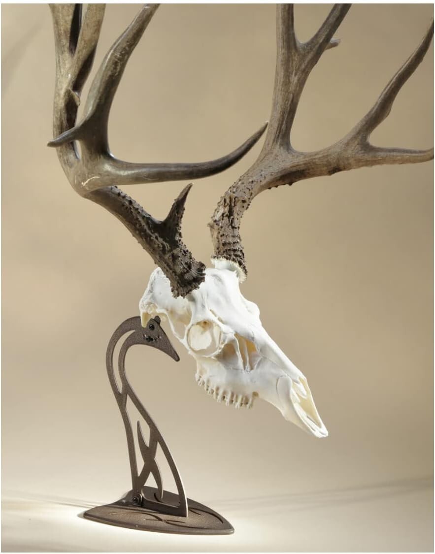 Durable Steel Trophy Mount for Office & Home Display - Customizable Height