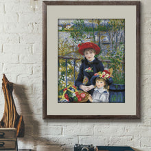 Load image into Gallery viewer, Renoir's Two Sisters Diamond Painting Kit for Adults - Relaxing Creative Craft
