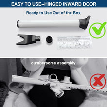 Load image into Gallery viewer, Two 46-Inch Adjustable Door Lock Bars - Effortless Security for Home &amp; Travel