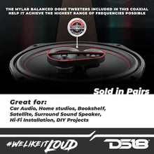 Load image into Gallery viewer, Durable 6x9 Coaxial Speakers with Bass Boost - Great for Car Sound Systems