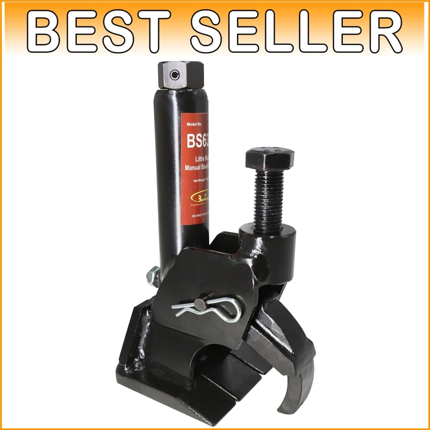 BESTOOL Adjustable Manual Tire Bead Breaker for ATV, Truck, Car - Durable Tool