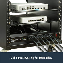 Load image into Gallery viewer, High-Durability 1U Surge Protector PDU with 16 Power Outlets and LED Indicators