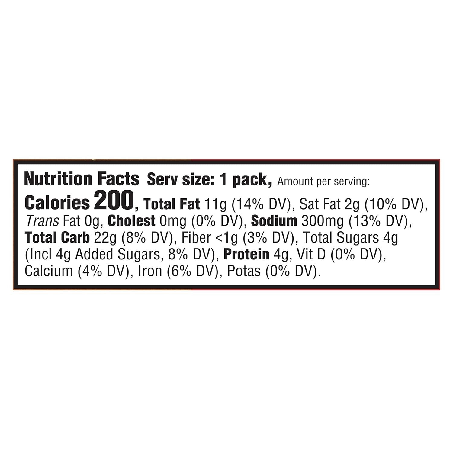 Convenient 112-Pack Peanut Butter Sandwich Crackers - Perfect On-the-Go Snack