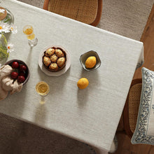 Load image into Gallery viewer, Versatile Floral Table Cover for All Seasons - 87" x 55" Dining Essentials
