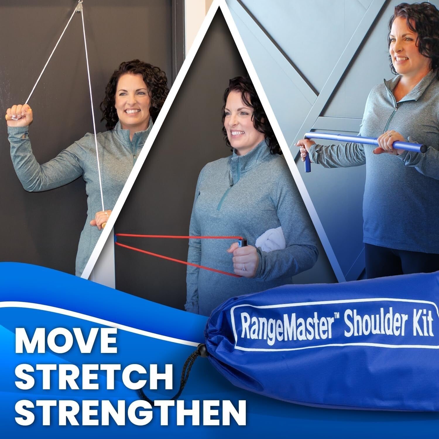 Comprehensive Shoulder Strengthening Kit: Rehab Tools & Online Support Included