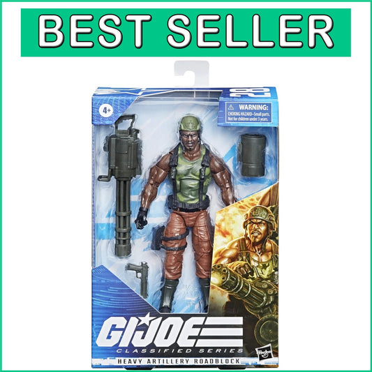 Collectible G.I. Joe 6-Inch Roadblock Action Figure - Articulated & Detailed