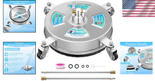 Load image into Gallery viewer, Circle 14" Surface Cleaner with Quick Connect - 4000 PSI Power Washer Accessory