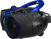 Load image into Gallery viewer, Compact Blue CD-490 Player with AM/FM Radio &amp; Headphone Jack - On-the-Go Audio