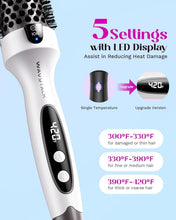 Load image into Gallery viewer, Luxury Blowout Boost Thermal Brush, 1.5" Heated Round with Tourmaline Technology