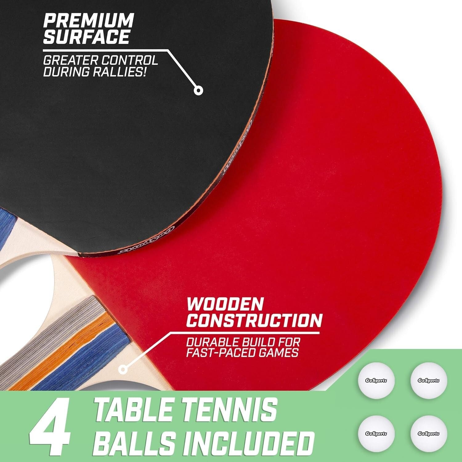 Aluminum Mid-Size Table Tennis Table with Instant Setup - Lightweight & Durable