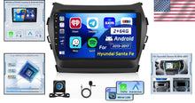 Load image into Gallery viewer, Wireless CarPlay &amp; Android Auto Car Radio: 9-Inch for Hyundai Santa Fe 2013-2017