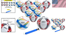 Load image into Gallery viewer, Official Size Soccer Balls with Unique Graphics - Durable 24 Pack for Teams