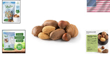 Load image into Gallery viewer, 6 lbs Mixed Nuts in Shell: Almonds, Walnuts, Hazelnuts, Pecans &amp; Brazil Nuts