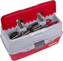 Load image into Gallery viewer, Classic 3-Tray Fishing Tackle Box with Water-Resistant Design &amp; 32 Compartments