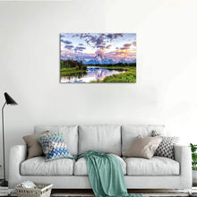 Load image into Gallery viewer, Breathtaking Oxbow Bend National Park Art - 16x24 Framed Canvas for Your Home