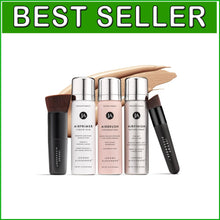 Load image into Gallery viewer, Complete 5pc Airbrush Makeup Set - Hydrating Foundation, Primer &amp; Setting Spray