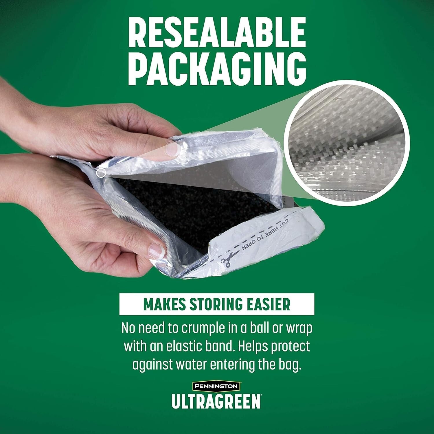 All-Natural Granular Lawn Fertilizer, 14 LBS - Deep Green Grass within Weeks