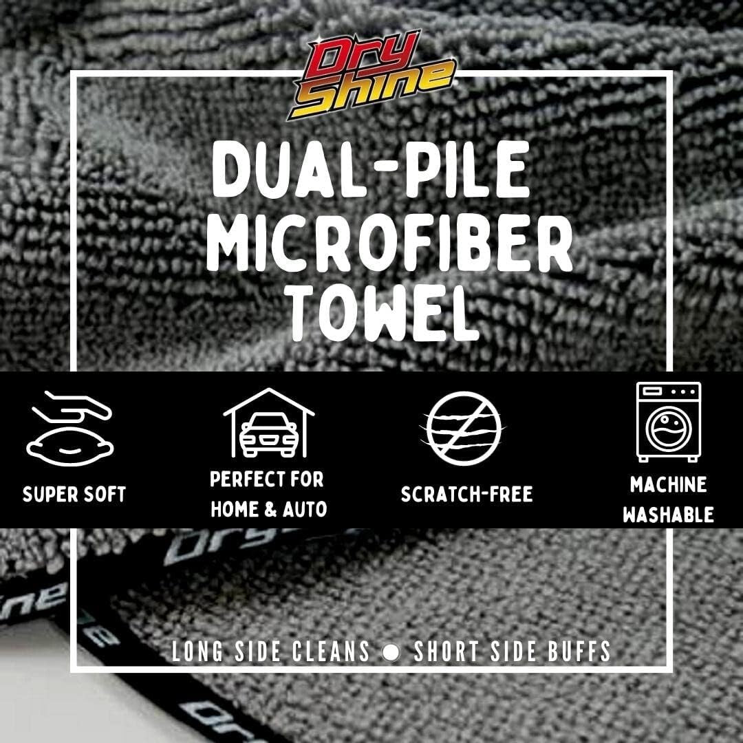 32oz Waterless Car Cleaning Kit with Dual Pile Towels - Scratch-Free Detail