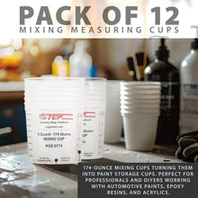 Load image into Gallery viewer, Versatile 174 Oz Mixing Cups - Perfect for Automotive Paints &amp; Crafts, 12 Count