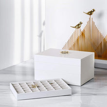 Load image into Gallery viewer, Durable Faux Leather Jewelry Tray - Perfect for Rings, Necklaces &amp; Earrings