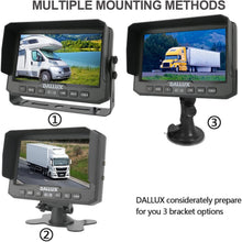 Load image into Gallery viewer, Premium Truck &amp; RV Backup Camera System with 7in Monitor and 130° View Angle