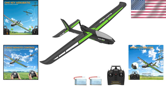 Beginner-Friendly 4CH Remote Control Plane - Fun Aerobatics for Young Aviators