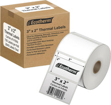 Load image into Gallery viewer, Versatile 3" x 2" Thermal Labels - 4 Rolls, Ideal for Zebra &amp; Print Applications