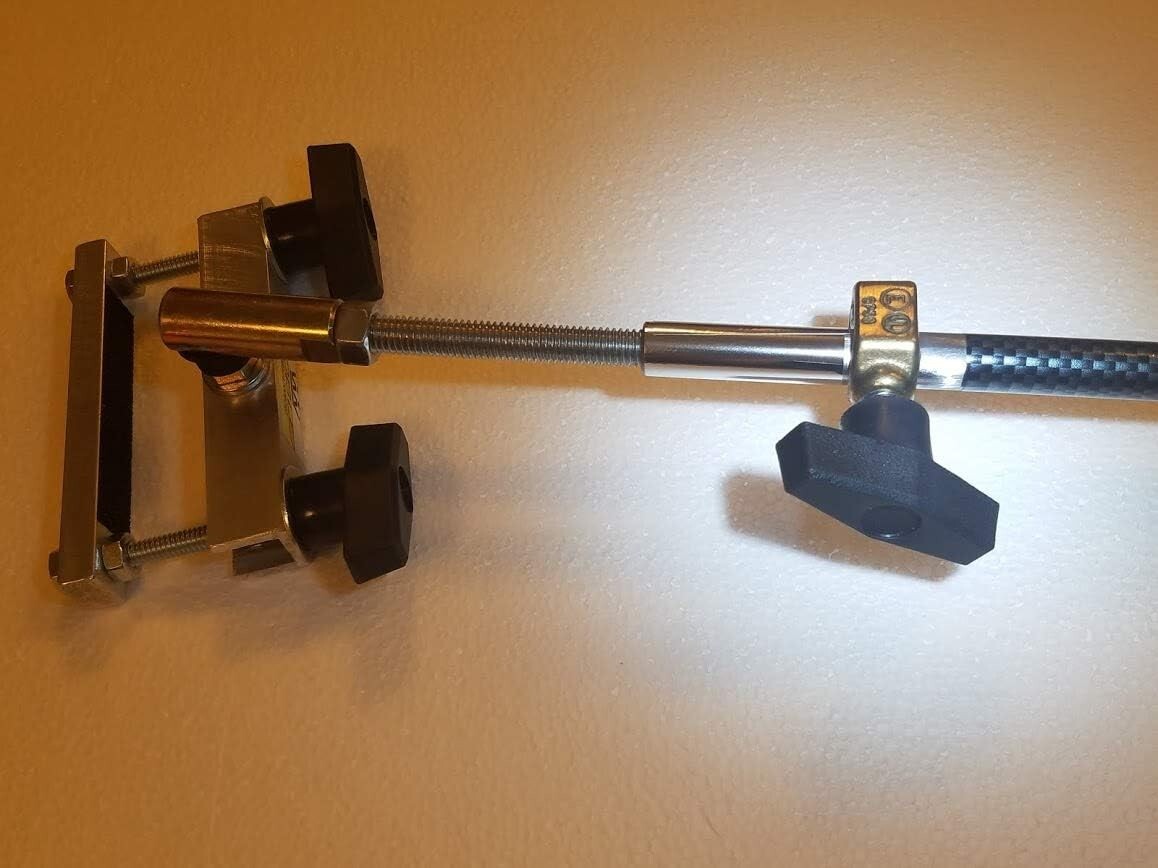 Portable Hand Controls for Drivers - Adjustable & Lightweight in Red-Blue-Silver