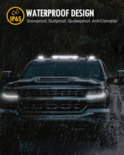 Load image into Gallery viewer, GMC Silverado/Sierra 2002-2007 LED Cab Marker Lights - Smoke Lens, Easy Install