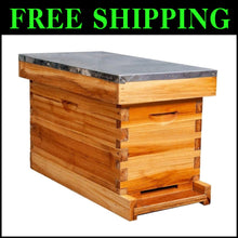 Load image into Gallery viewer, Nuc Beehive Kit with Waterproof Roof &amp; Ventilated Inner Boards for Healthy Bees