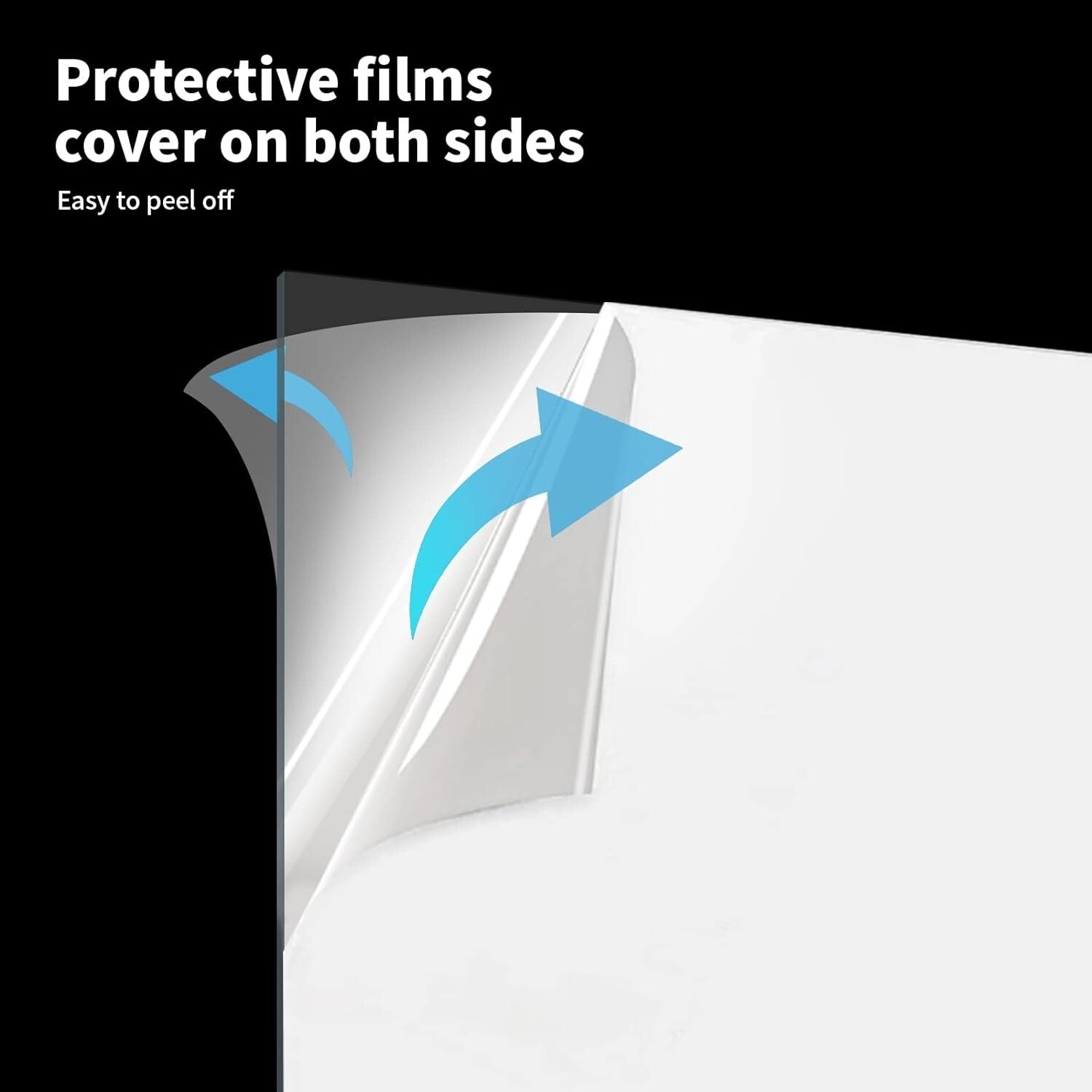 Versatile 5-Pack of 24"x36" Clear PET Sheets - Perfect for Signage & Frames