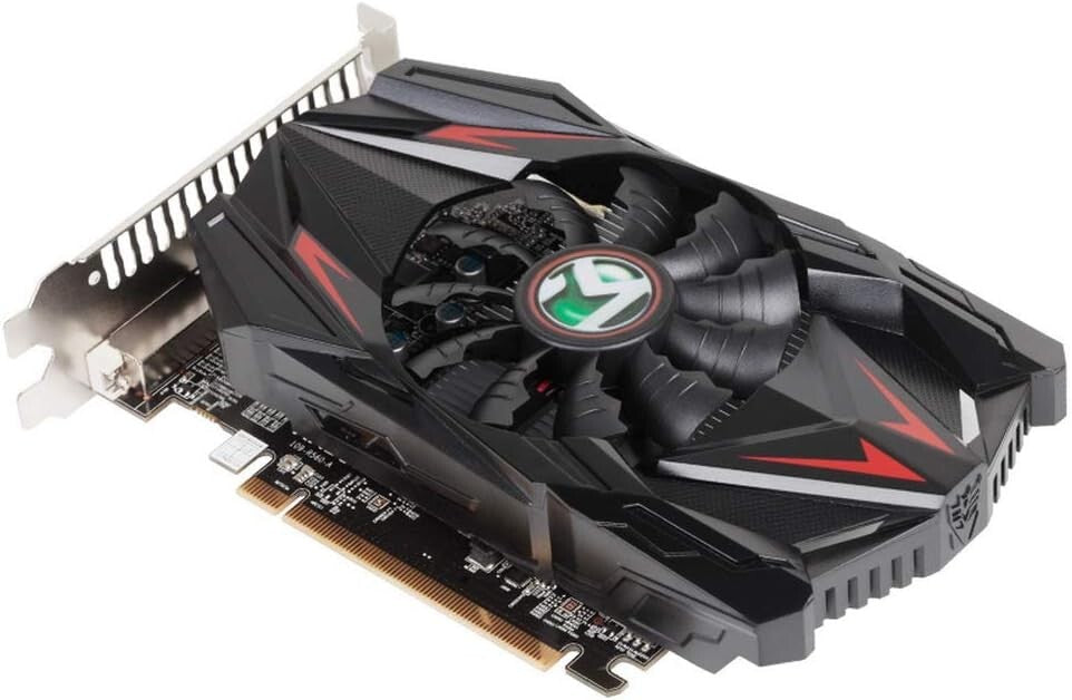 Efficient 4GB GDDR5 Graphics Card with DirectX 12 Support for Gaming & Editing