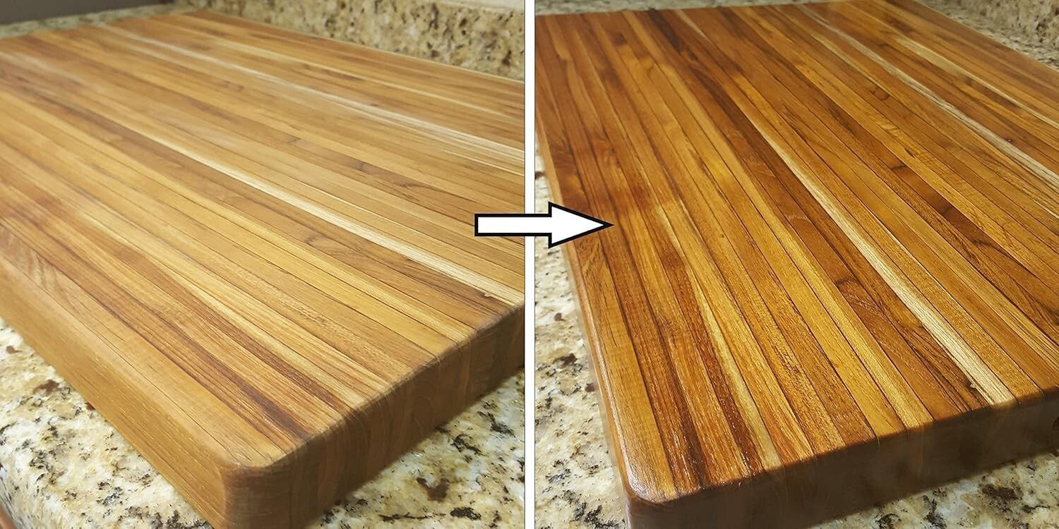 Premium Food Safe Wood Conditioner - 128 oz Butcher Block & Cutting Board Care