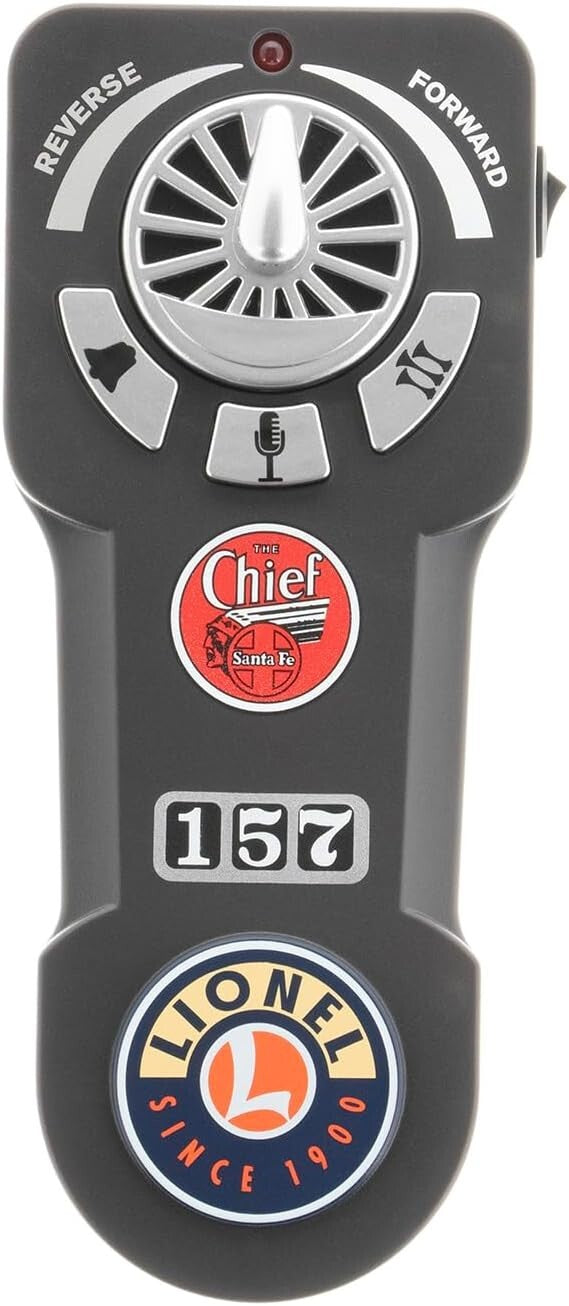 Electric O Gauge Santa Fe Super Chief Train Set with Voice Control & Remote