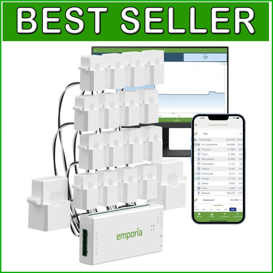 Advanced Energy Monitoring System with 16 Sensors - Real-Time Analytics & Safety