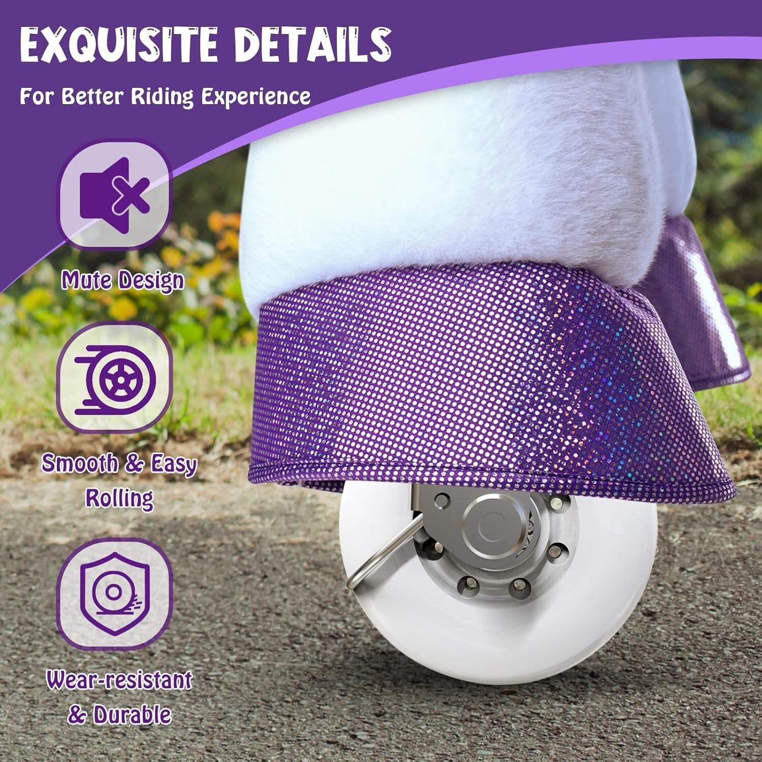 Interactive 30-Inch Unicorn Riding Stuffed Animal - Safe Fun for Young Riders