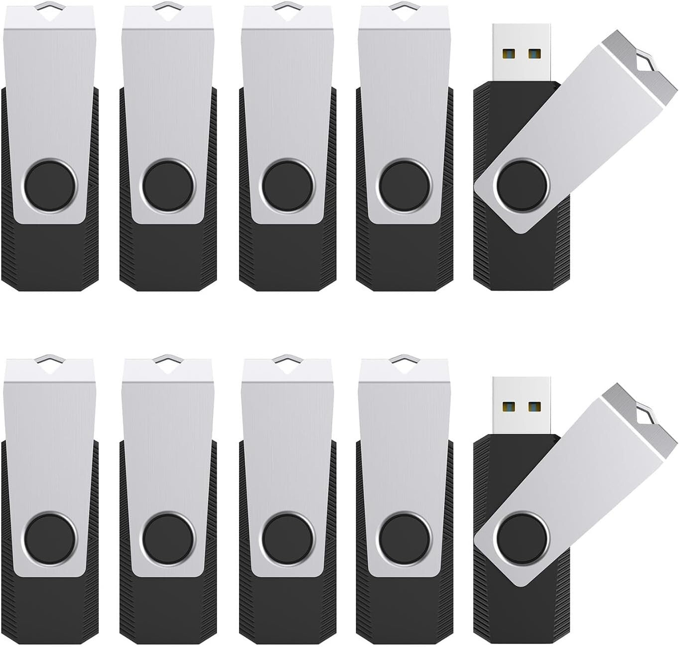 Lightweight 100 Pack of 128MB USB Flash Drives - Versatile Storage Solutions