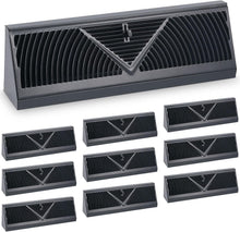 Load image into Gallery viewer, Rust-Resistant 18-Inch Baseboard Registers - 10-Pack Easy Install Solution