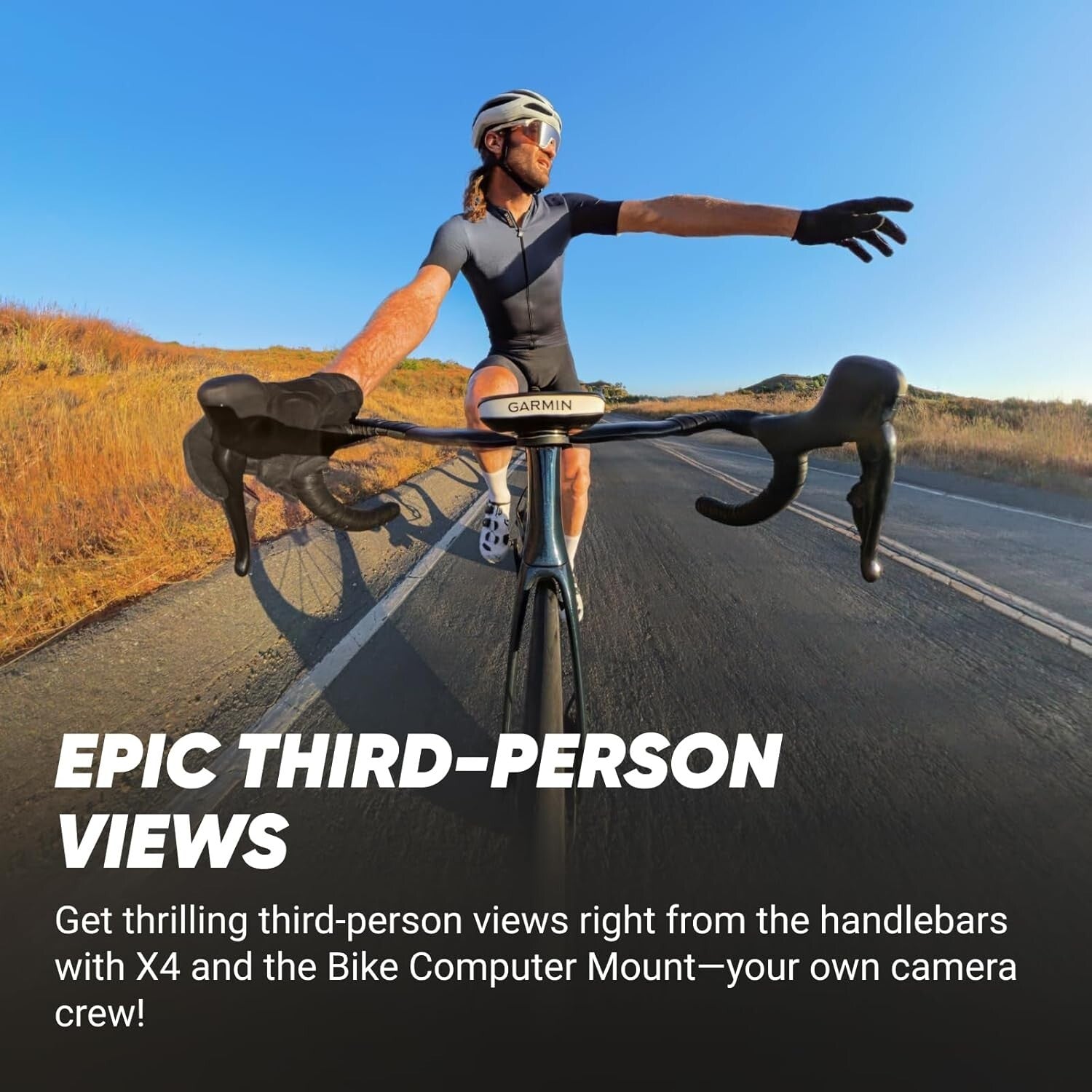High-Performance 8K 360 Action Camera with AI Editing - Ultimate Cycling Bundle