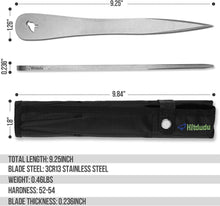 Load image into Gallery viewer, Spear Point Throwing Spike Set (6-Pack) with Protective Sheath for Outdoor Fun