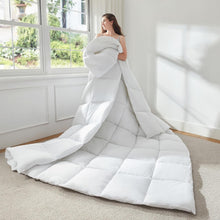 Load image into Gallery viewer, Luxury Microfiber Alaskan King Comforter 120''x132'' - Family-Friendly Softness
