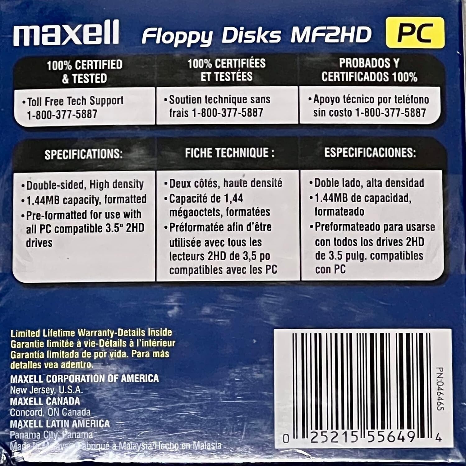 1.44MB 10-Pack of Classic 3.5” Floppy Disks - Perfect for Retro Tech Fans