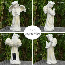 Load image into Gallery viewer, Elegant Solar-Powered Angel Statues - Perfect Sympathy Gift for Gardens