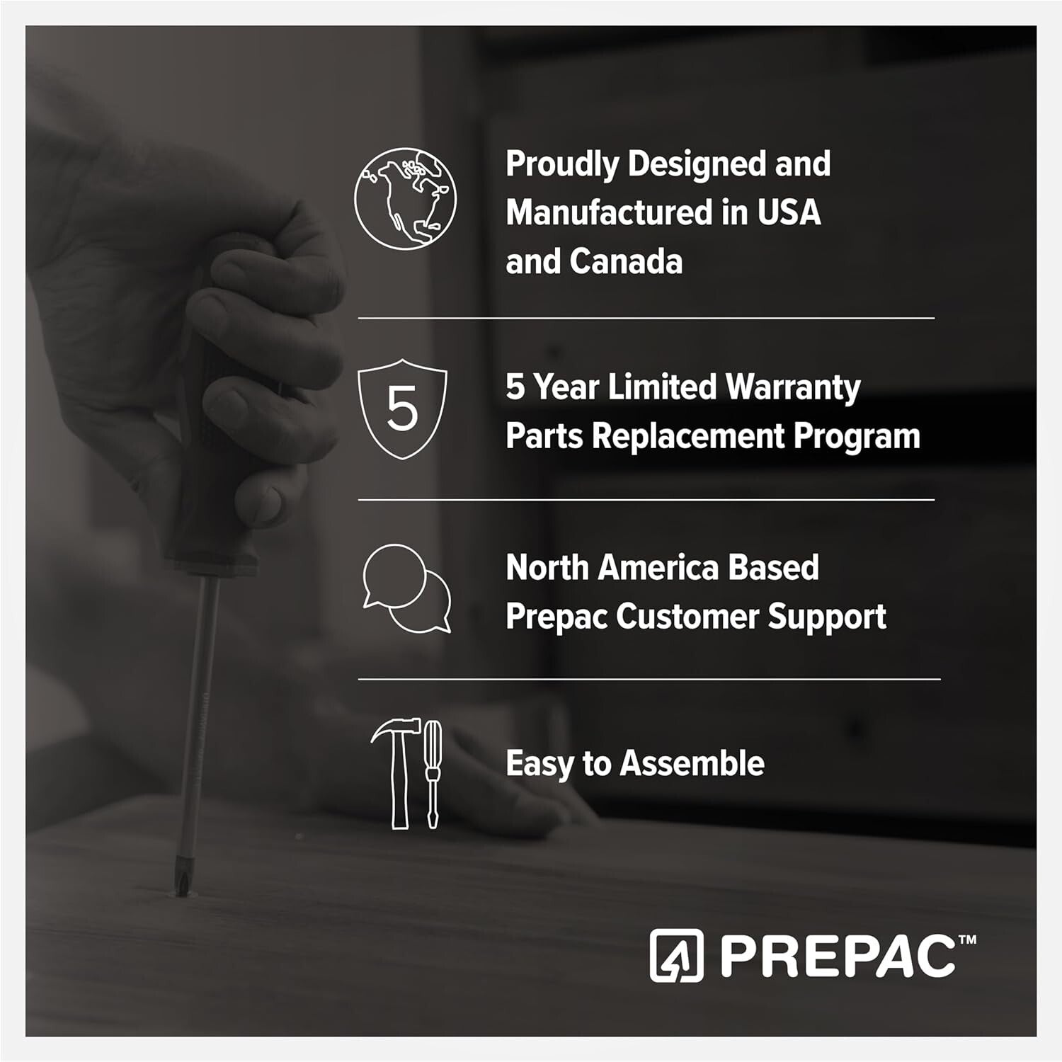 Durable Black Media Cabinet with 7 Adjustable Shelves for Customized Storage