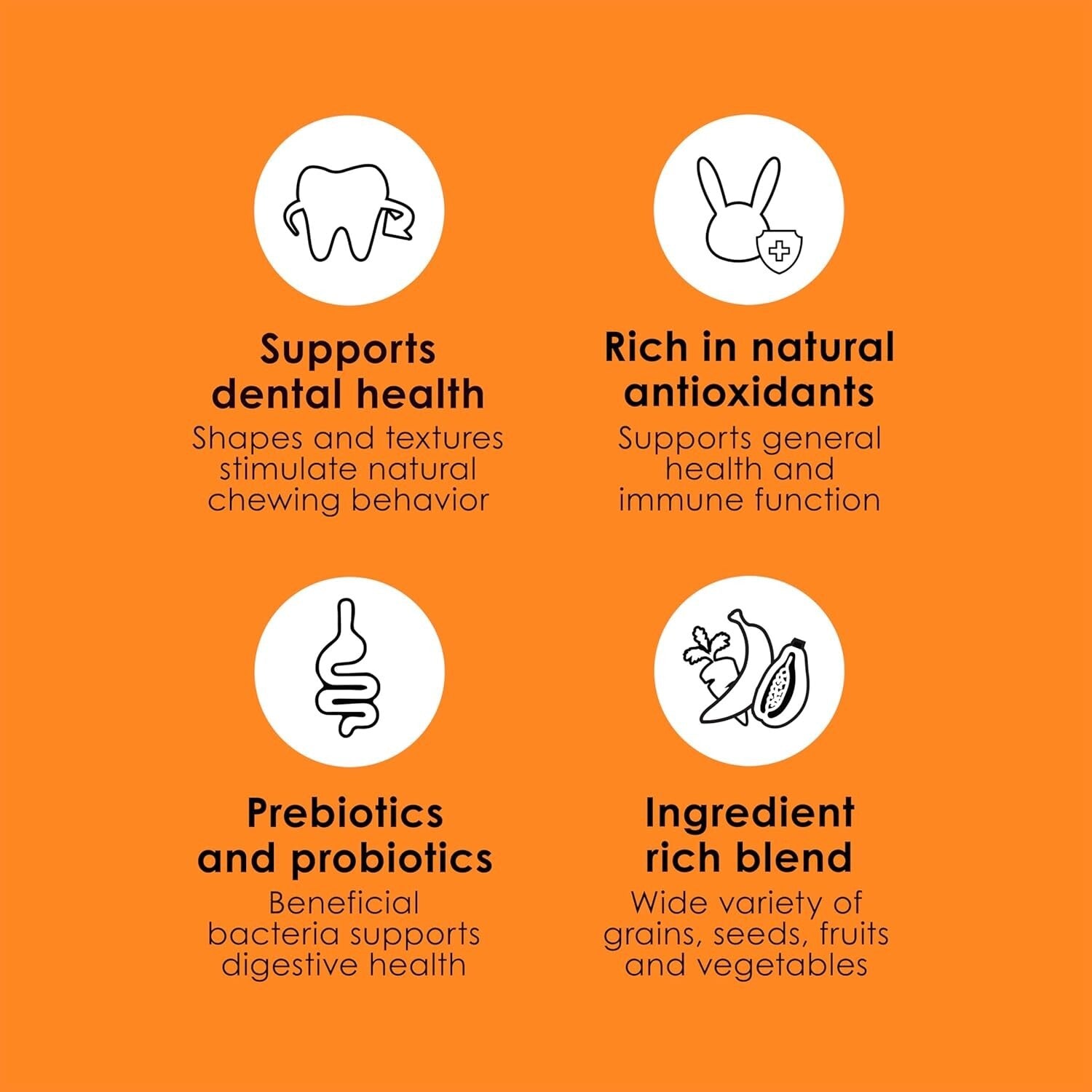 Fiesta Guinea Pig Food, Nutrient-Rich 25 lbs Blend for Dental Health & Digestion