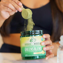 Load image into Gallery viewer, Organic Super Greens Powder with Probiotics - 30 Servings for Daily Energy Boost