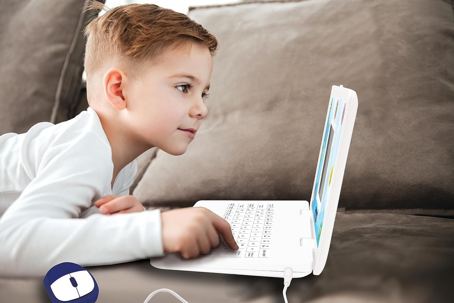 Interactive English/Spanish Learning Laptop for Kids - 170 Fun Educational Games