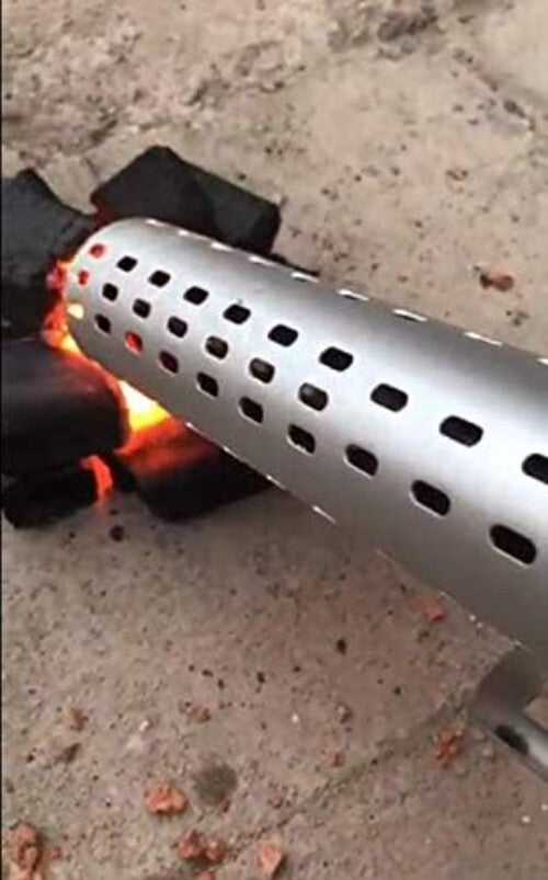 Ergonomic Electric Fire Starter - Ideal for Big Green Egg and Outdoor Grilling